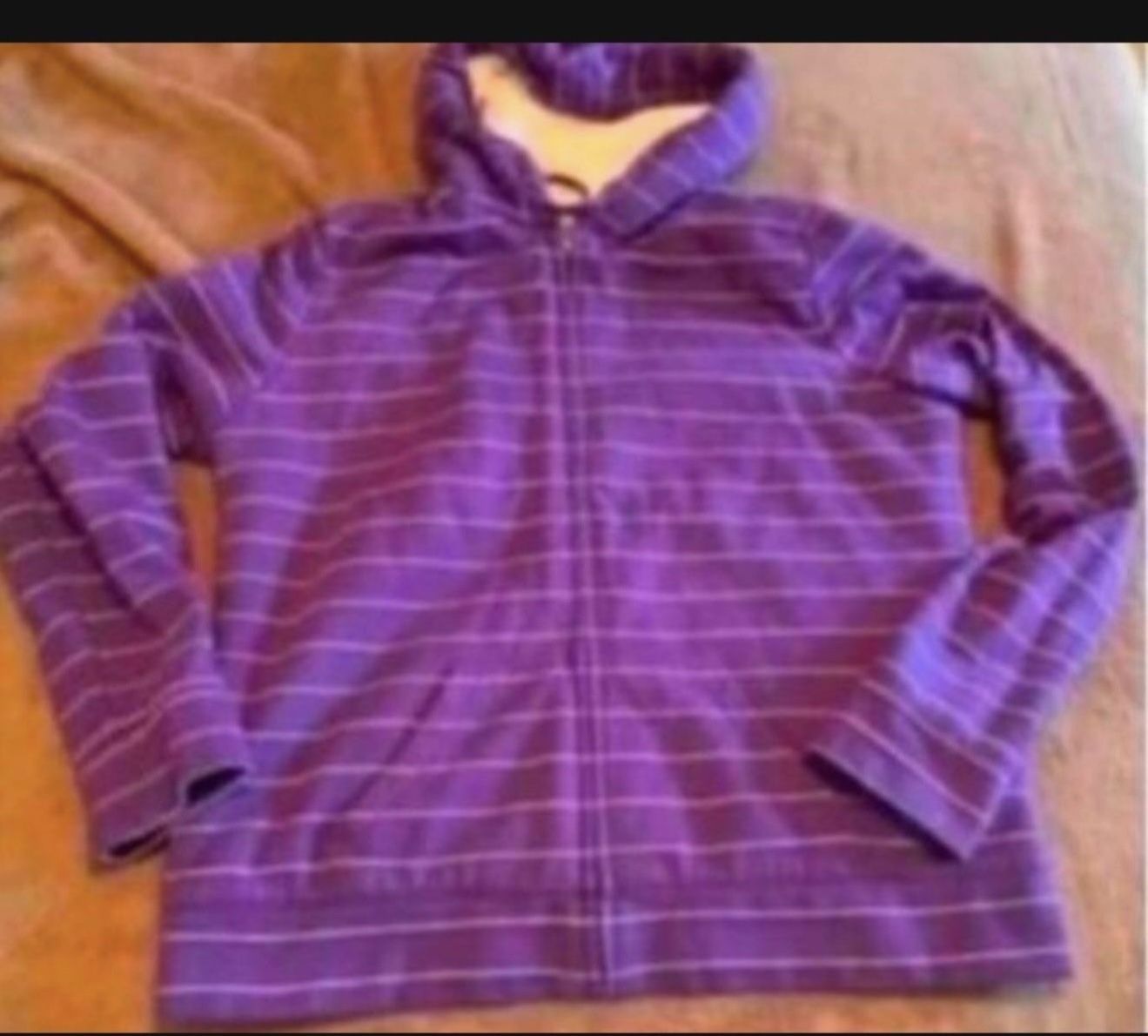Womens Purple Sweatshirt Size Lrg