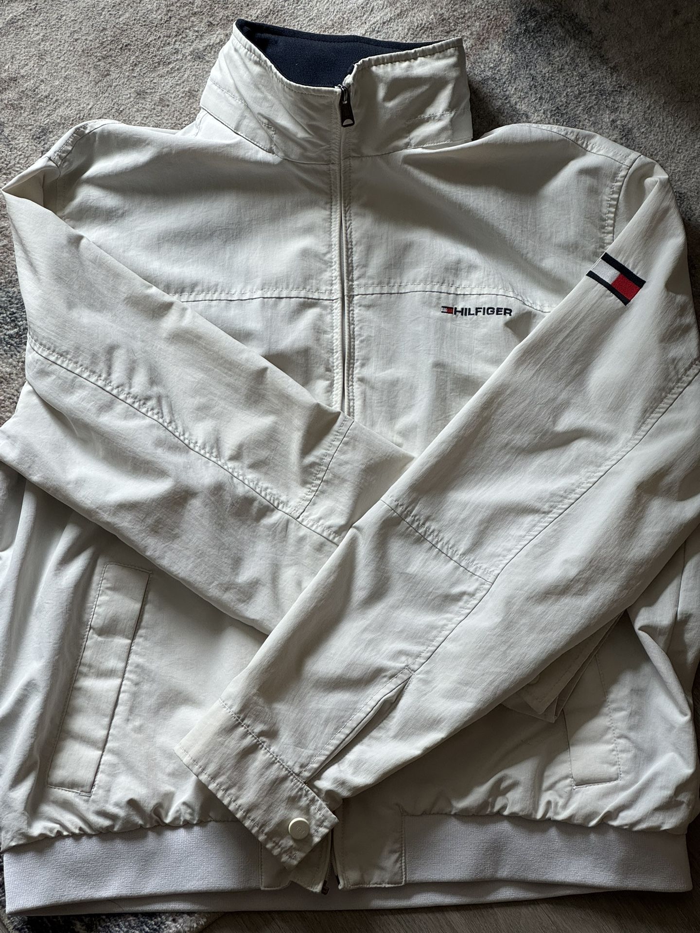 Tommy Hilfiger Windbreaker With Fold In Hood