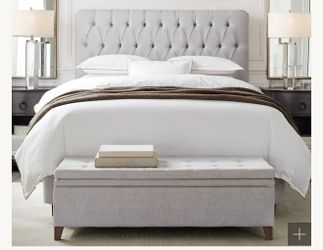 RESTORATION HARDWARE Storage Ottoman Bench