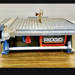 Rigid tile saw