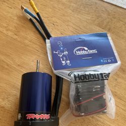 Traxxas Vxl Motor And Heat Sync 