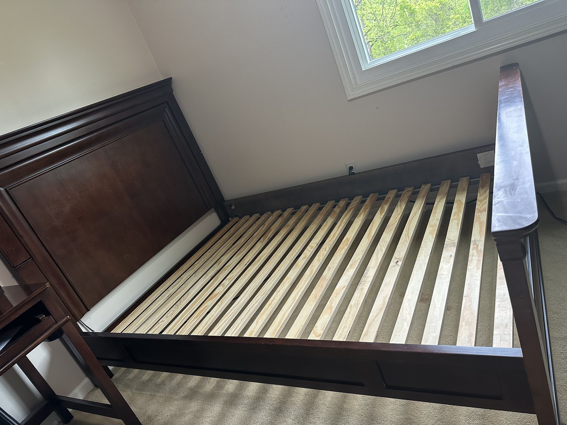 Full Bed , Night Stand , Hutch And Chest