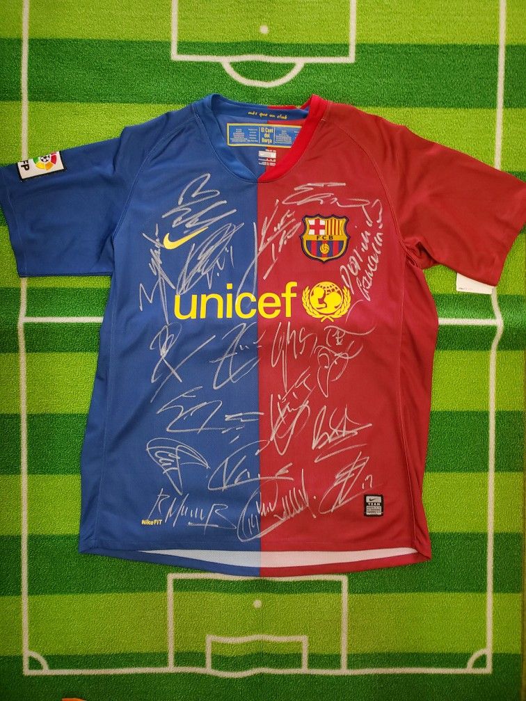 FC Barcelona Signed Jersey for Sale in Los Angeles, CA - OfferUp