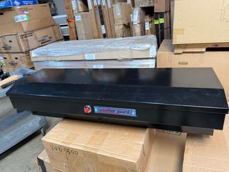 WEATHER GUARD 175-5-04 Tool Box; Lo-Side; Side Mount; Single Lid; Powder Coated; 56"