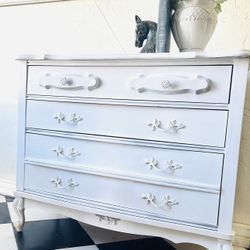 Provincial White Dresser 