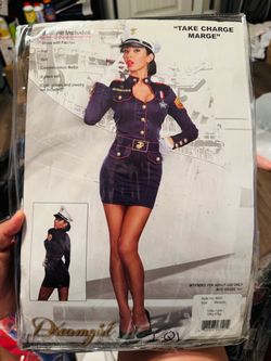 Take charge Marge Marines women’s adult medium costume with hat