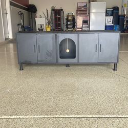 Double liter box enclosure