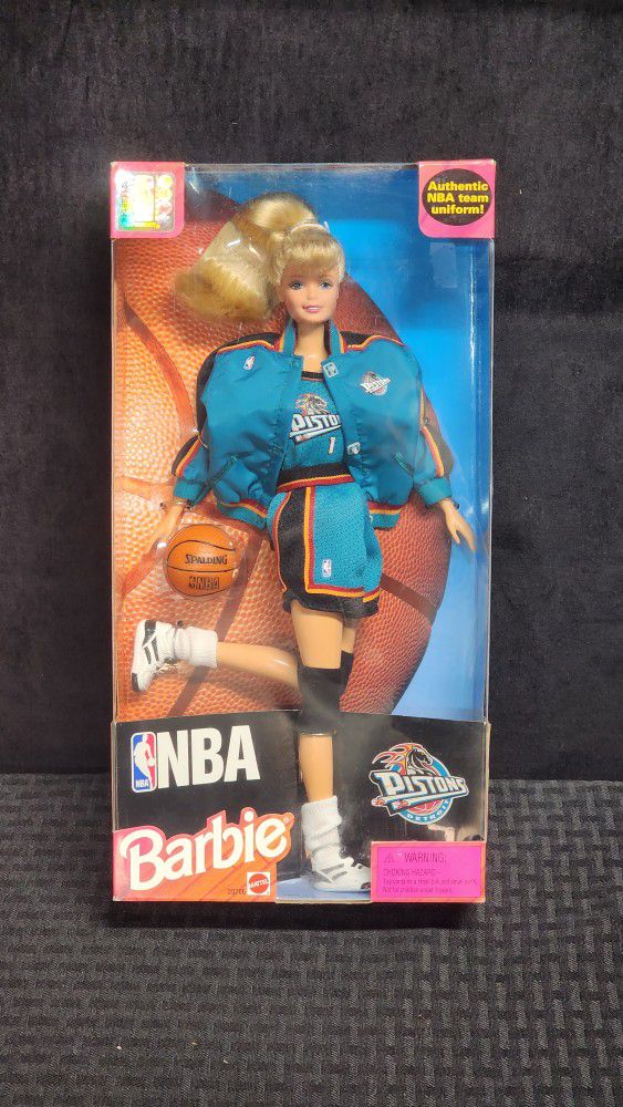 1998 Detroit Pistons Barbie Doll NBA