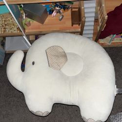 Baby Elephant Pillow 
