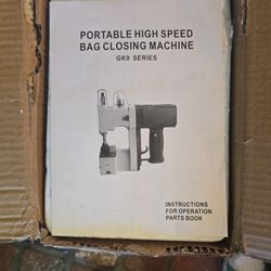 Portable High Speed Bag Closing Machine