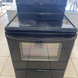 KENMORE GLASS TOP STOVE BLACK