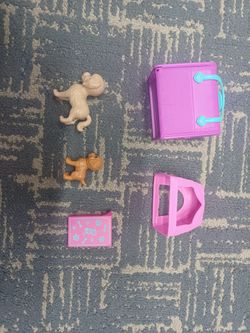 Dollhouse Barbie Dog Accessories 