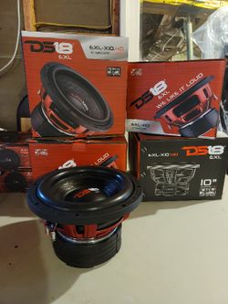 10" Subs Ds18