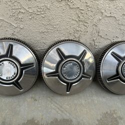 Old Ford Motor Company Hubcaps