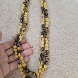 Infinity seeds/ bead necklace

