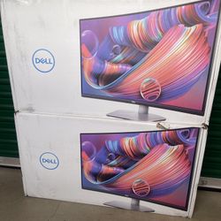 DELL 32” Inch Curved 4K UHD Monitor (NEW)