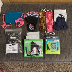Face Mask Bundle W/4 Packs of 2.5 Filters