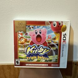 Nintendo 3ds Game Cases No Games*** Kirby Triple Deluxe Cooking Mama 5