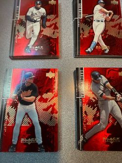2000 upper deck, black diamond rookie edition stars and semi stars