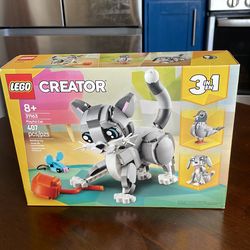 Playful Cat 3 in 1 Lego Set