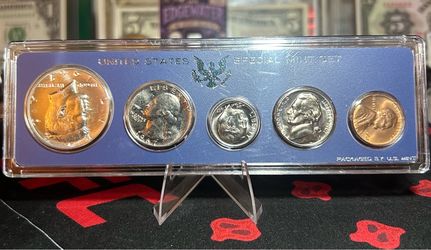 1967 US Special Mint Set Silver Kennedy