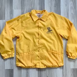 Vintage 80s 90s Special Olympics Florida Cardinal Snap Button Jacket. Size Medium. Good Condition, See All Pics 