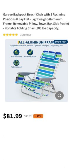 Backpack Beach Chair