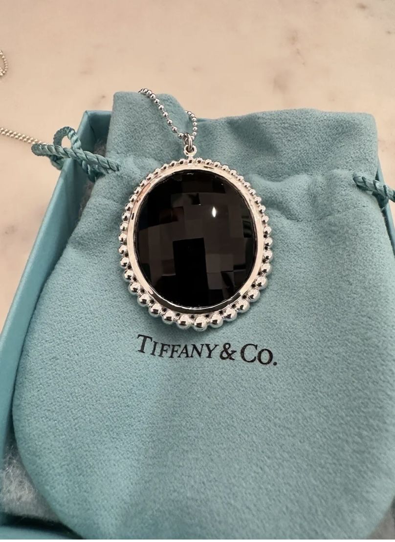 Tiffany & Co. Black Onyx Necklace
