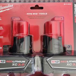 Milwaukee M12 Batteries