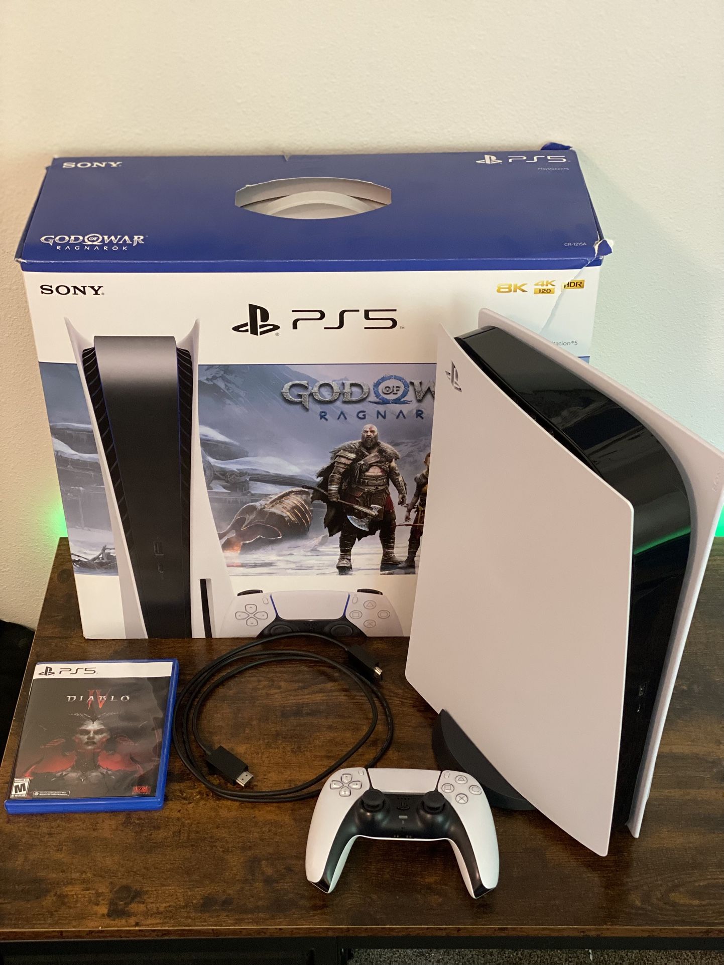 PlayStation 5 God Of War Ragnarök Bundle with Original Box