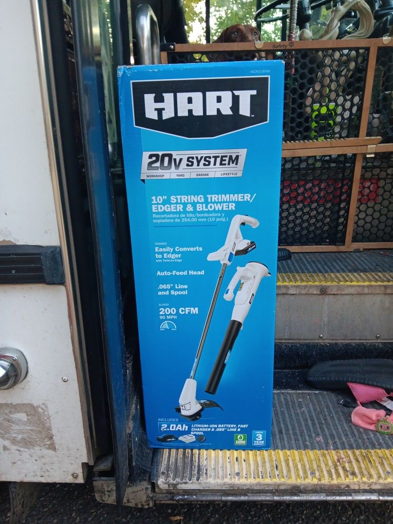 Hart 10" String Trimmer Edger And Blower