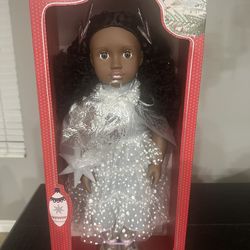 New Our Generation Angelica Limited Edition Holiday Collectible  Doll