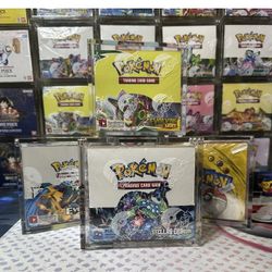 Pokemon Booster Box Acrylic Protective Case! Durable And Magnetically Sealed!