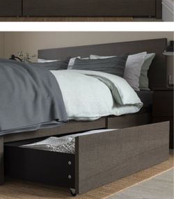 Free IKEA queen size Malm bed, frame, and dresser