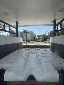 Boat dock 17 feet long by 10 feet wide