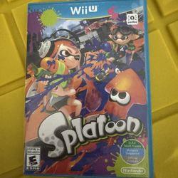 Splatoon (Wii U, 2015) - Complete with Disc, Case, and Manual