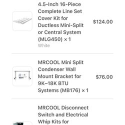 Mr Cool mini split parts