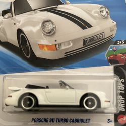 Hot Wheels Porsche 911 Turbo Cabriolet 