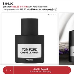 Tom Ford Ombre Leather for Men Parfum