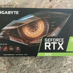 GIGABYTE GeForce RTX 3070 Gaming OC Graphics Card “NEW”