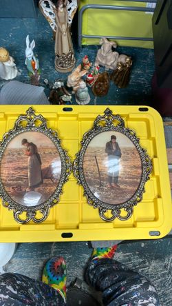 Flawless pair of Vintage framed “The Angelus”