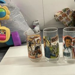 Vintage Coca Cola Burger King Star Wars Collector Cups LOT