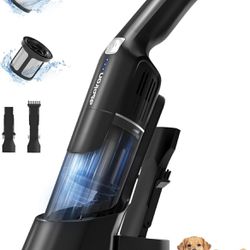 Aspiron Cordless Handheld Vacuum, 15KPA Powerful Car Vacuum, Rechargeable, Charging Dock, Ergonomic Handle, 2-in-1 Crevice Tool