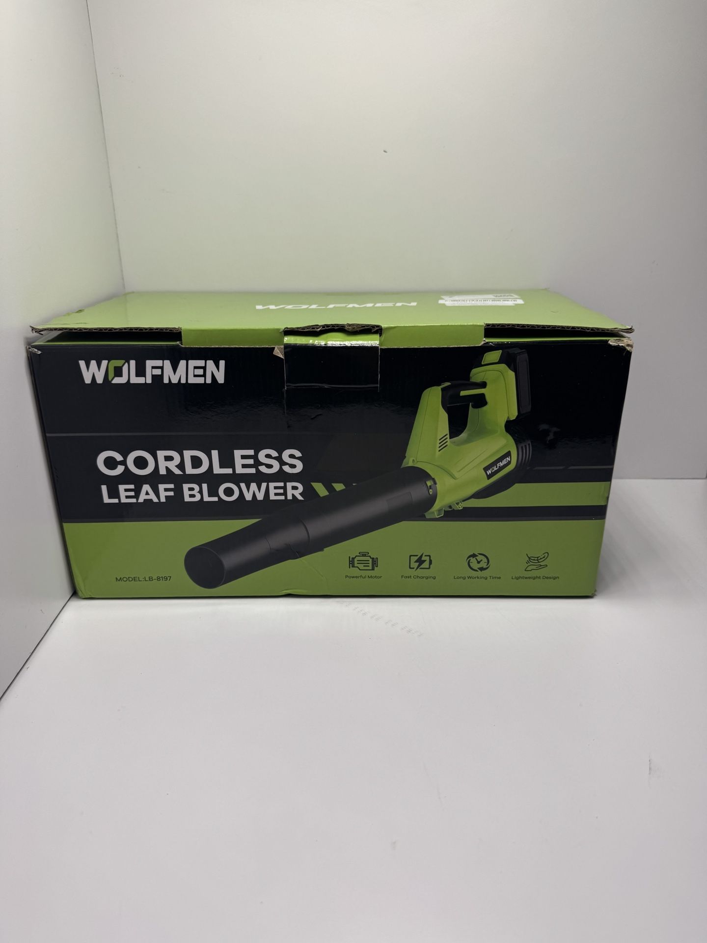 Wolfmen Cordless Leaf Blower (NEW)