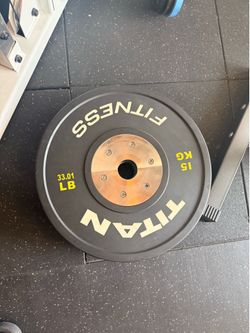 Titan fitness bumper plates 280$ for all