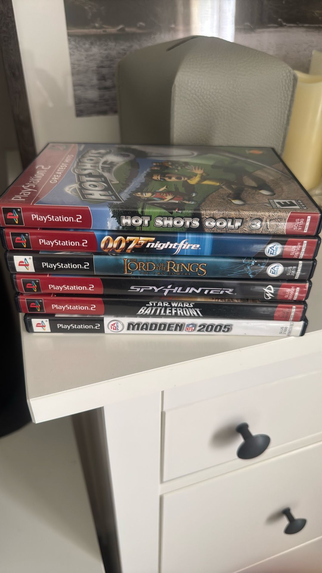 6 Play Station 2 Games 