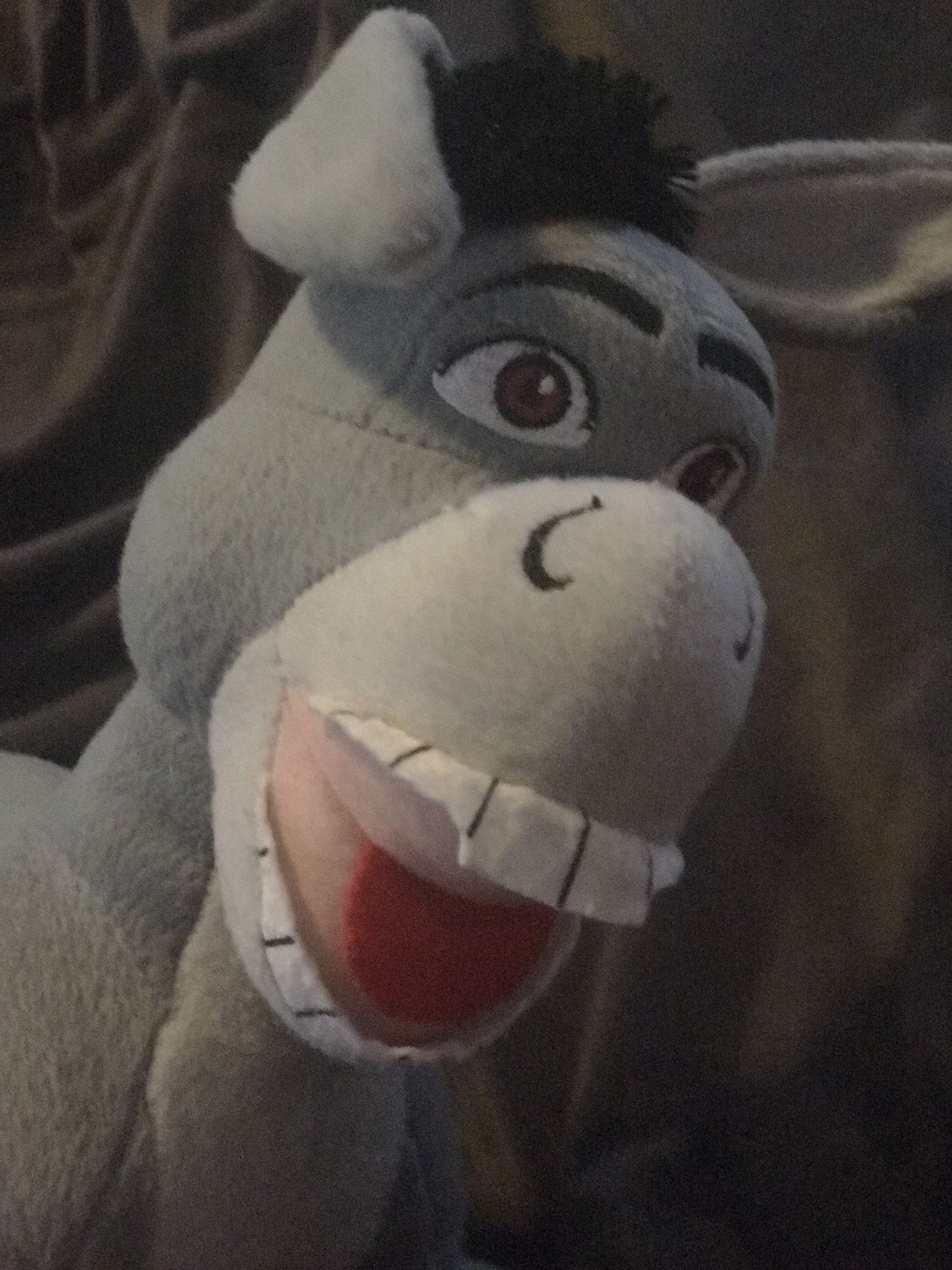 Donkey Plushie From shrek The Movie
