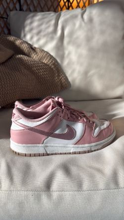 Pink velvet dunks