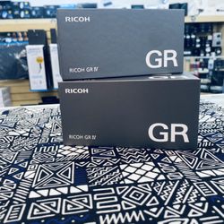 Ricoh GR Iv Camera New 