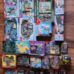 Pokemon cards for sell (Ascended heros, Prismatic evolution, phantasmal flames, twilight masquerade)